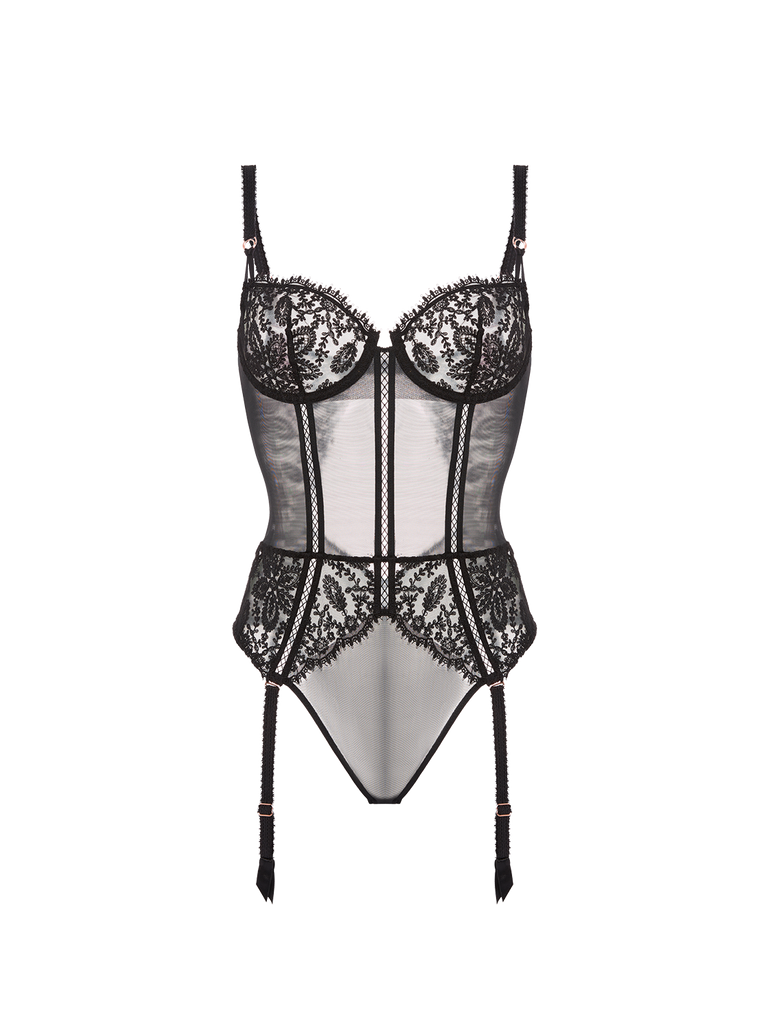 Precieuse Bodysuit Black Simone Perele