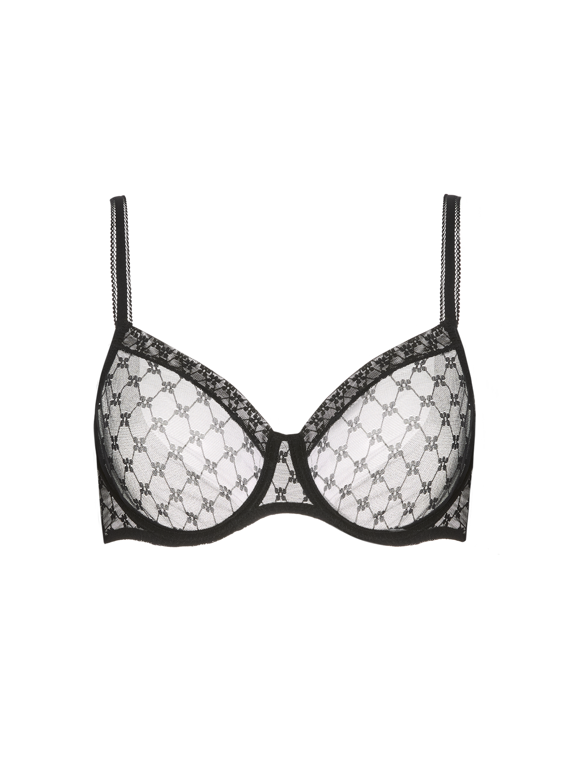 Plume Molded Full Cup - Black