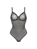 Plume Underwire Bodysuit - Black