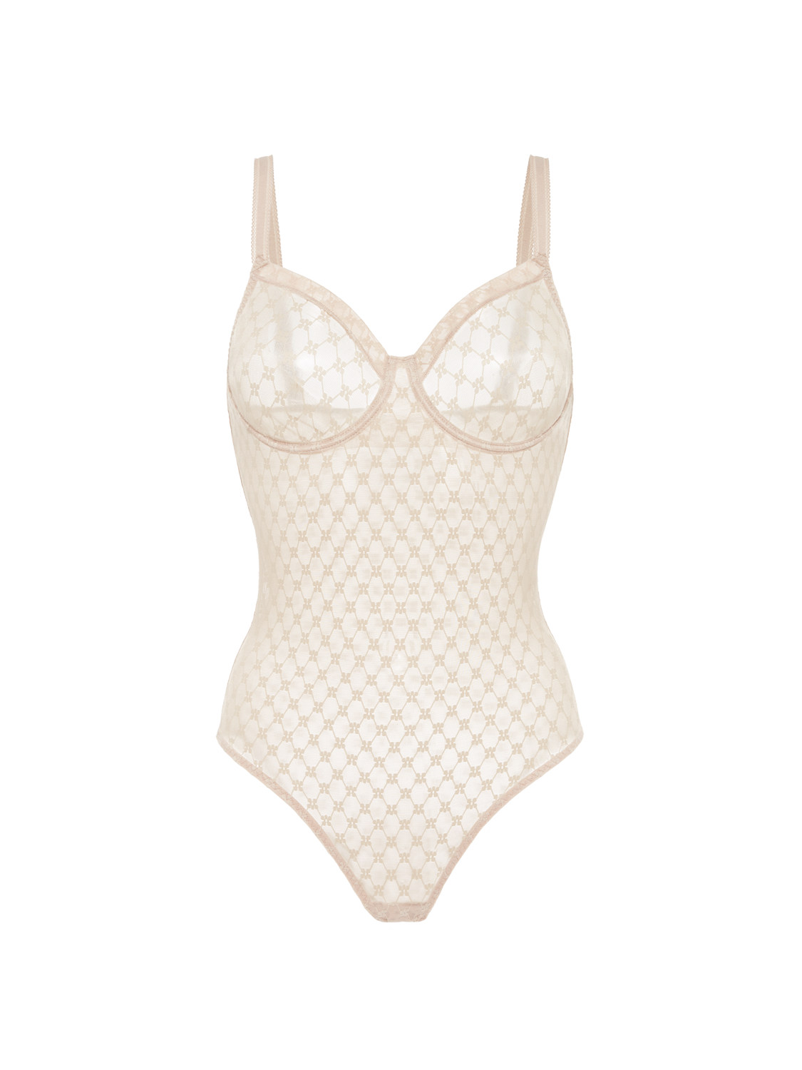 Plume Underwire Bodysuit - Peau Rose