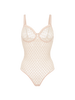 Plume Underwire Bodysuit Shapewear Peau Rose Simone Perele