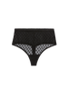 Plume Shaper Thong - Black