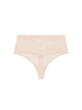 Plume Shaper Thong - Peau Rose