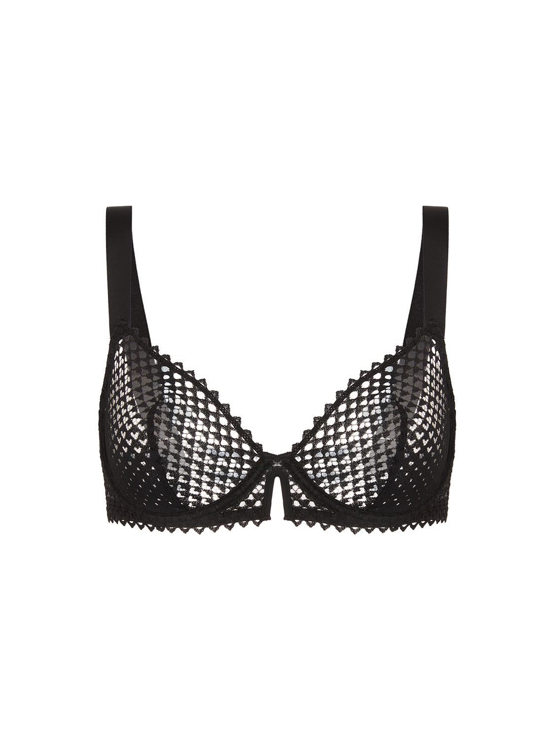 Cassandre Sheer Demi - Black