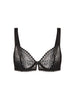 Cassandre Sheer Demi - Black
