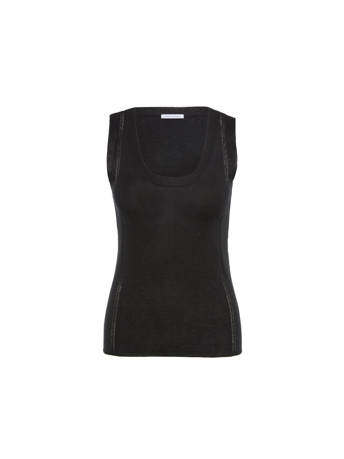 Elise Sleeveless Tank - Black