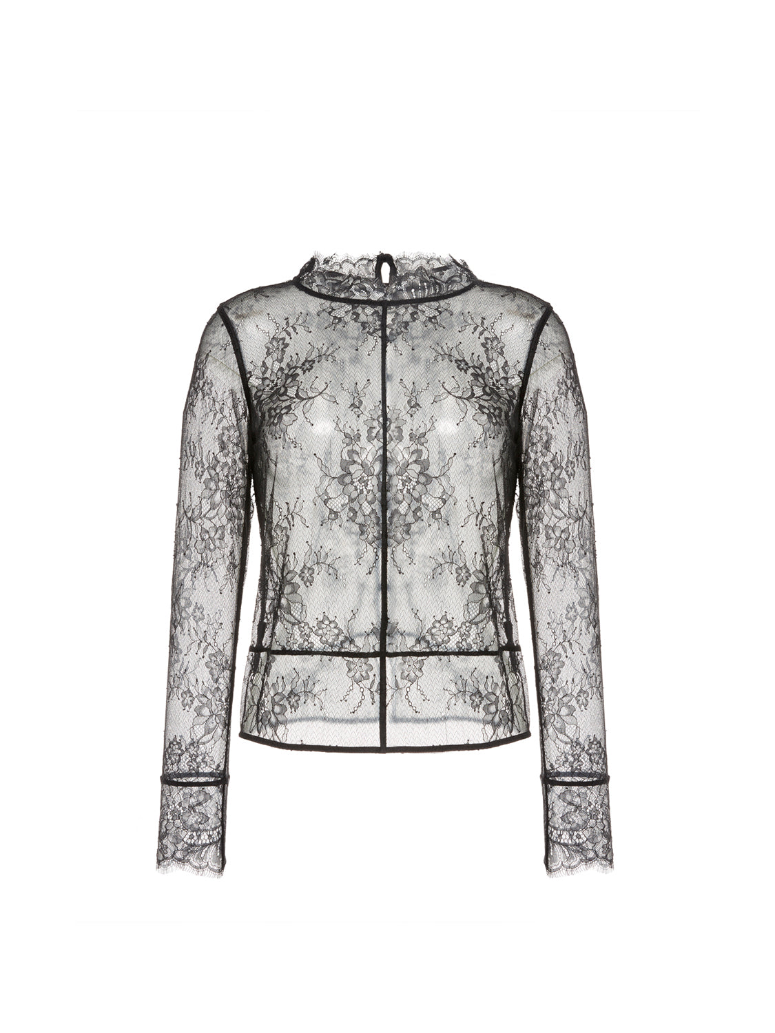 Margot Long Sleeve Top - Black