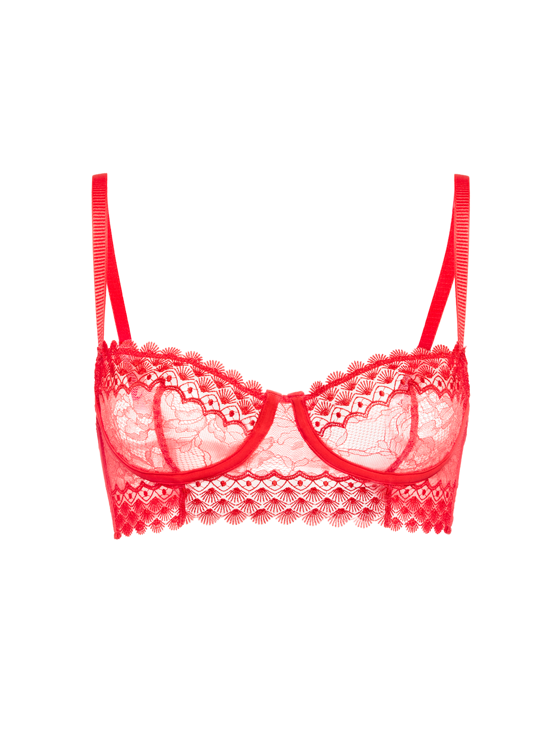 Radieuse Sheer Demi - Flamingo