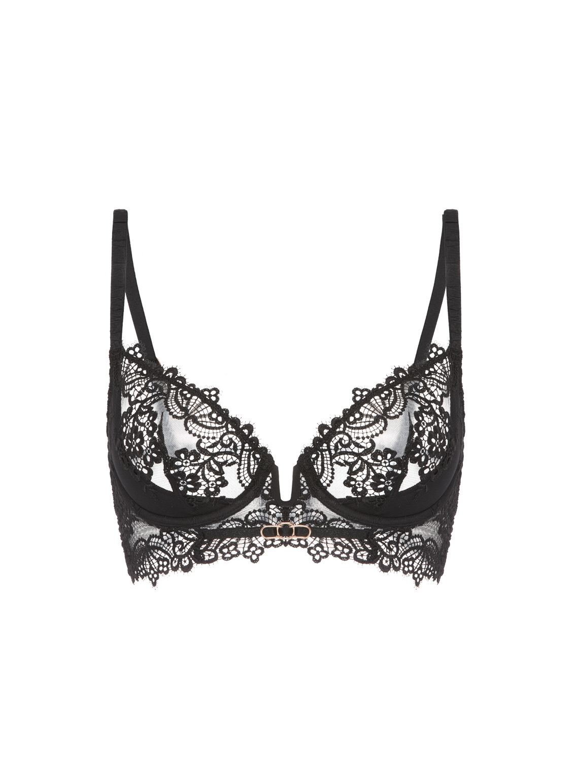 Idole Underwire Plunge - Black