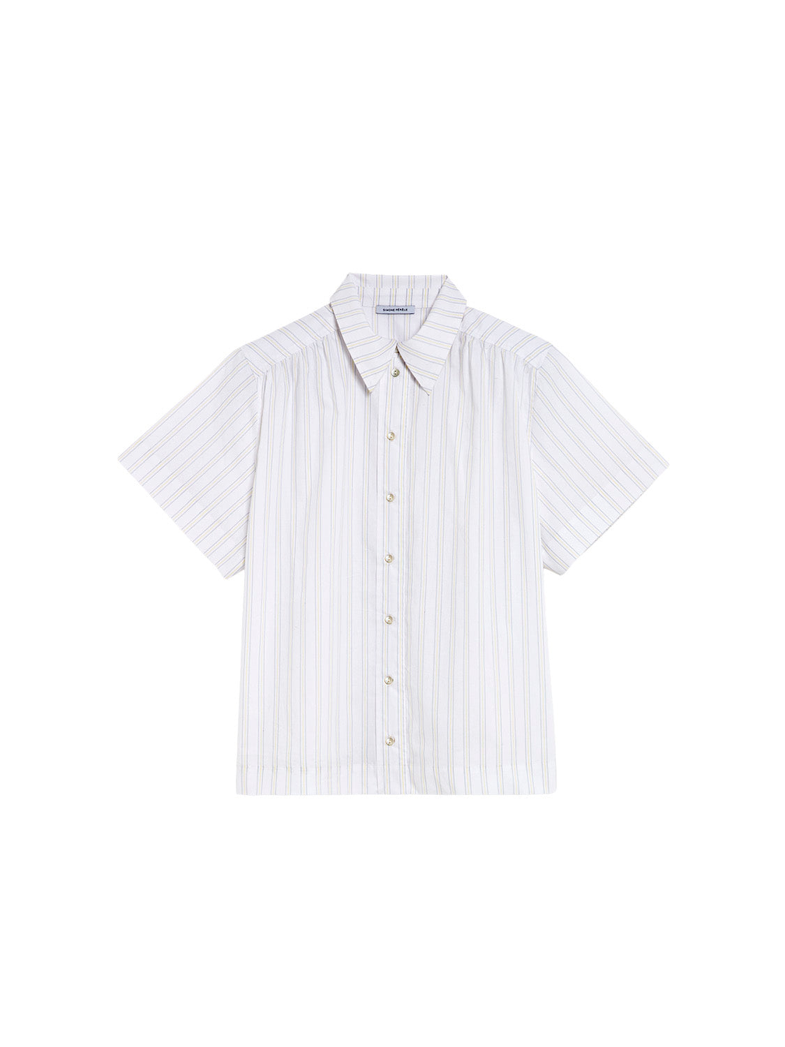 Anna Shirt - Yellow Stripes