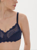 Caresse Wireless Triangle Bra Ink Blue Simone Perele