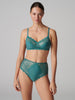 Caresse Wireless Triangle Bra Boreal Green Simone Perele