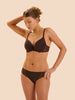 Caresse 3D Plunge - Cocoa