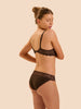 Caresse 3D Plunge - Cocoa