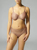 Caresse Minimizer Bra Coco Brown Simone Perele