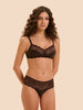 Caresse Boyshort - Cocoa