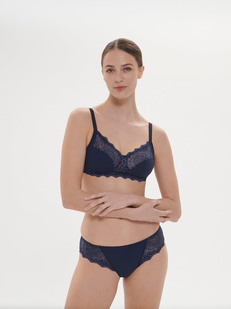 Caresse Bikini Panty Ink Blue Simone Perele