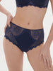 Caresse Retro Brief Panty Ink Blue Simone Perele