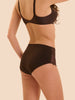 Caresse Retro Brief - Cocoa