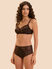 Caresse Retro Brief - Cocoa