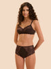 Caresse Retro Brief - Cocoa