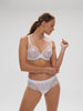 Wish Full Coverage Plunge Bra Crystal White Simone Perele