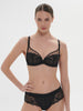 Wish Full Coverage Plunge Bra Black Simone Perele