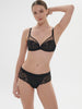 Wish Full Coverage Plunge Bra Black Simone Perele