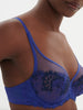 Wish Full Coverage Plunge Bra Electric Blue Simone Perele