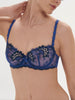 Wish Sheer Demi Bra Electric Blue Simone Perele