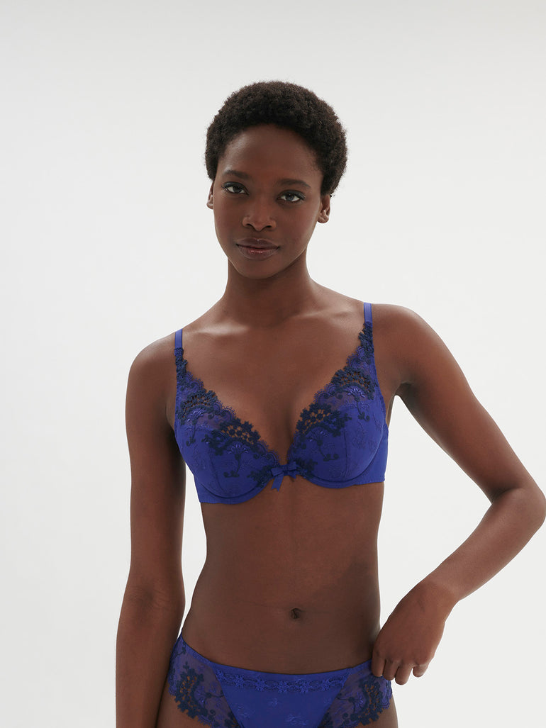 Wish Triangle Contour Bra Electric Blue Simone Perele