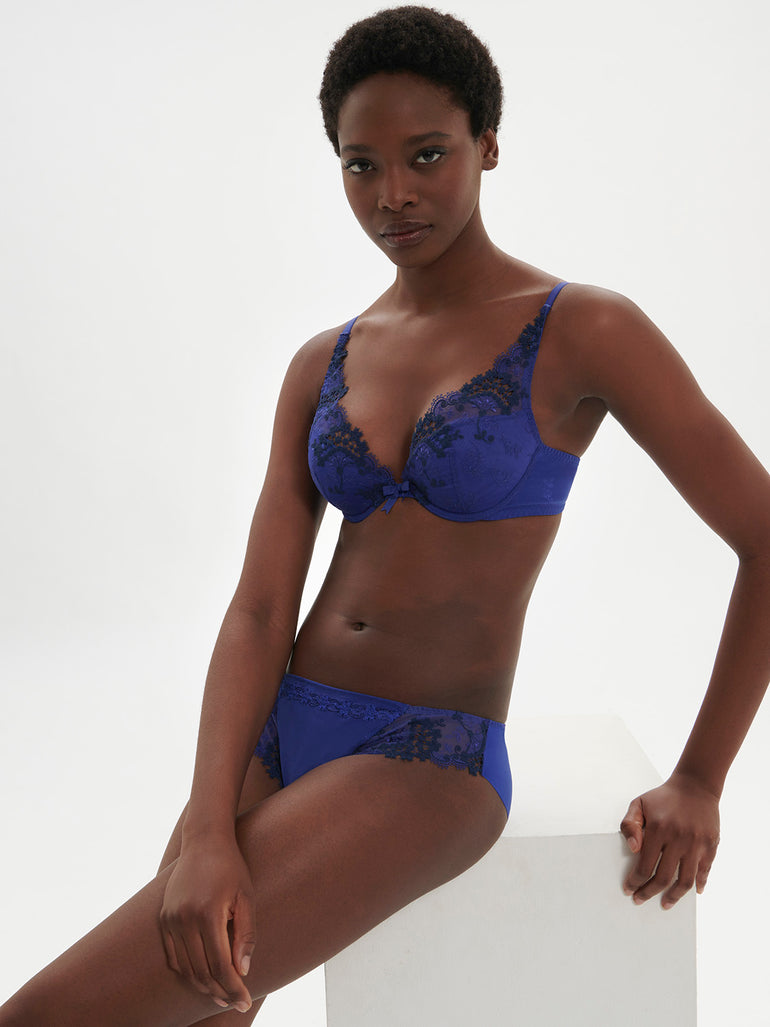 Wish Triangle Contour Bra Electric Blue Simone Perele