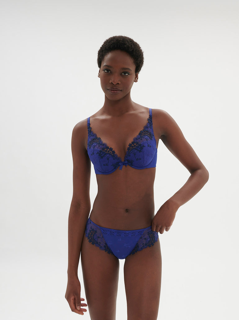 Wish Triangle Contour Bra Electric Blue Simone Perele