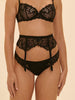 Wish Suspender Belt - Black