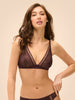 Simone Perele Comete Wireless Triangle Bra Dark Brown