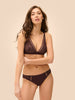 Simone Perele Comete Wireless Triangle Bra Dark Brown