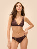 Simone Perele Comete Wireless Triangle Bra Dark Brown