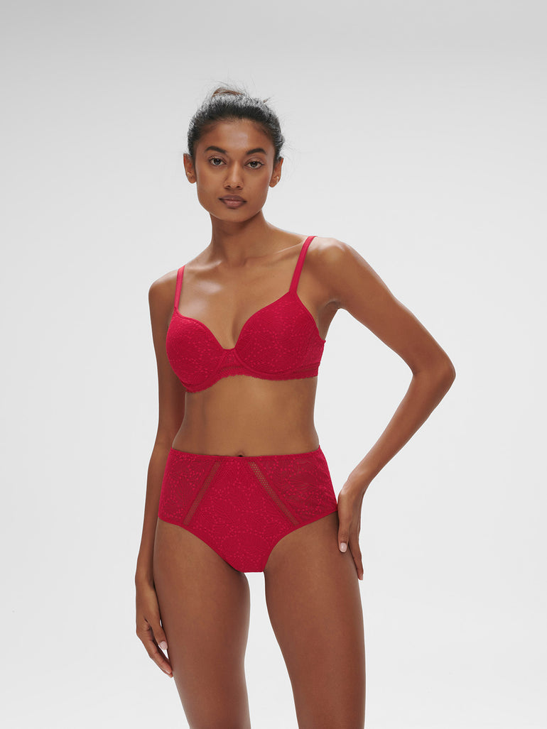 Comete 3D Plunge Bra Ruby Simone Perele