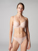 Comete 3D Plunge Bra Pink Sand Simone Perele