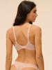 Comete 3D Plunge Bra Pink Sand Simone Perele
