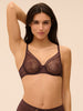 Simone Perele Comete Molded Full Cup Bra Dark Brown