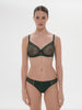 Comete Molded Full Cup Bra Icon Green Simone Perele