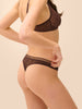 Simone Perele Comete Tanga Panty Dark Brown