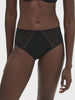 Comete Retro Brief Panty Black Simone Perele