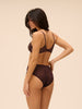 Simone Perele Comete Retro Brief Panty Dark Brown