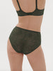 Comete Retro Brief Panty Icon Green Simone Perele