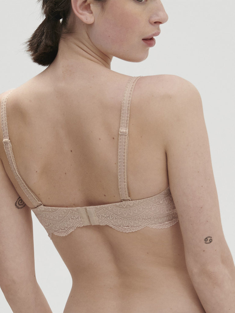 Simone Perele Skin Inspiration Strapless Plunge Bra – Hidden Lace