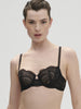 Karma Sheer Demi Bra Black Simone Perele