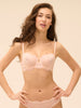 Karma Sheer Demi Petal Powder Bra Simone Perele