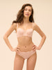 Karma Sheer Demi Petal Powder Bra Simone Perele